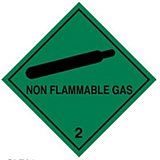 Class 2 - Gas Hazard Labels