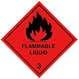 Class 3 - Liquid Hazard Labels