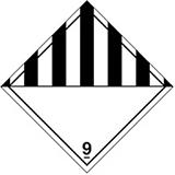 Class 9 - Miscellaneous Hazard Labels