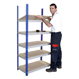 SPEEDRACK ARCHIVE & STORAGE SHELVING BLUE