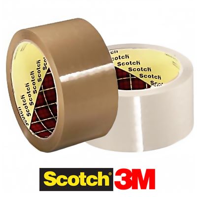 6 ROLLS STRONG EXTRA LOW NOISE BIG TAPE CLEAR CARTON BOXES BOX SEALING TAPE
