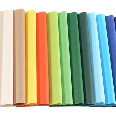 coloured tissue paper