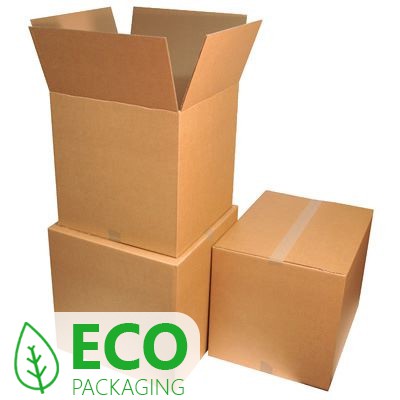 6 Length x 6 Width x 6 Height Pack of 100 Pratt PRA0009 100PK 100% Recycled Corrugated Cardboard Box 