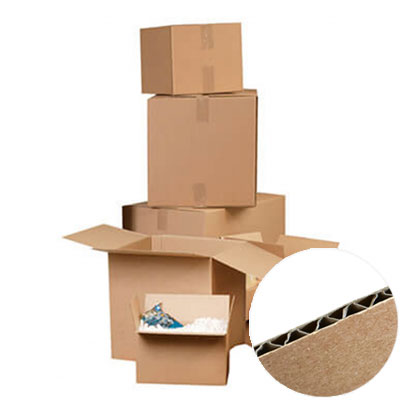 6x6x6 Ideal for Moving House or Just Storing Items Away Free Fast Shipping *Next Day UK Delivery Service* REALPACKÂ® 10 x Boxes Single Wall Size