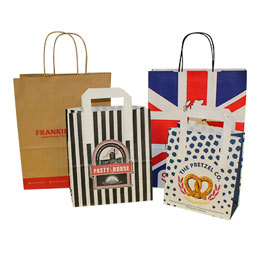 printed carrier bags