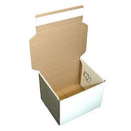 FAST-SEAL POSTAL BOXES WHITE 145x130x110mm - White Quick Seal Postal ...