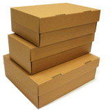 Brown Cardboard Shoe Box