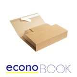 DAVPACK BROWN ECONOBOOK BOX 230 x 150mm SELF SEAL