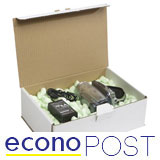 ECONOPOST POSTAL BOXES WHITE 220x110x80