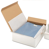 POP UP POSTAL BOXES - WHITE 113x80x45mm