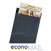 GREY ECONO POLYTHENE MAILING BAGS 550x750mm PACK 100